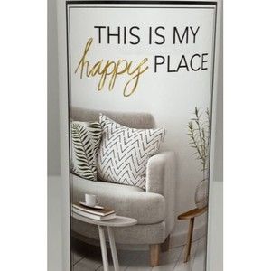 Teresa Collins Vinyl Lettering Wall Art Decal "THIS IS MY HAPPY PLACE"